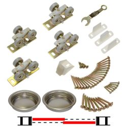 Heavy Duty Bypass Hardware Bagset